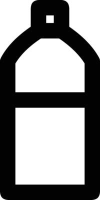 Bottle drink icon symbol image. Illustration of the drink water bottle glass design image
