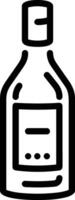 Bottle drink icon symbol image. Illustration of the drink water bottle glass design image vector