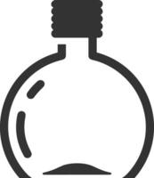 Bottle drink icon symbol image. Illustration of the drink water bottle glass design image vector