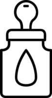 Bottle drink icon symbol image. Illustration of the drink water bottle glass design image vector