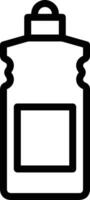 Bottle drink icon symbol image. Illustration of the drink water bottle glass design image vector