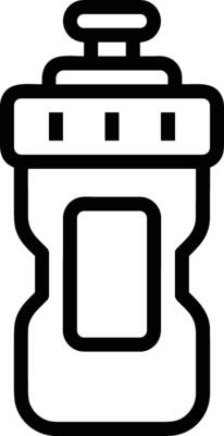 Bottle drink icon symbol image. Illustration of the drink water bottle glass design image