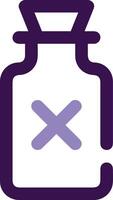 Bottle drink icon symbol image. Illustration of the drink water bottle glass design image vector