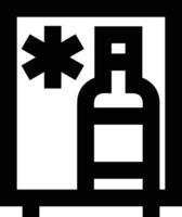 Bottle drink icon symbol image. Illustration of the drink water bottle glass design image vector