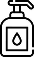 Bottle drink icon symbol image. Illustration of the drink water bottle glass design image vector