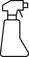 Bottle drink icon symbol image. Illustration of the drink water bottle glass design image vector