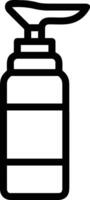 Bottle drink icon symbol image. Illustration of the drink water bottle glass design image vector