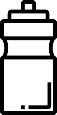 Bottle drink icon symbol image. Illustration of the drink water bottle glass design image