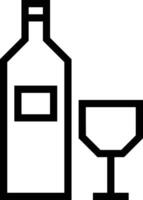 Bottle drink icon symbol image. Illustration of the drink water bottle glass design image vector