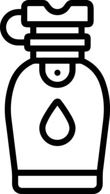Bottle drink icon symbol image. Illustration of the drink water bottle glass design image