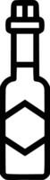 Bottle drink icon symbol image. Illustration of the drink water bottle glass design image vector