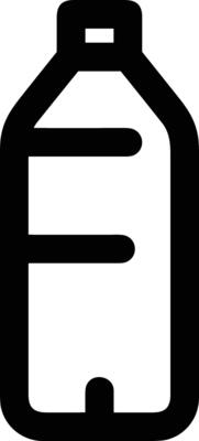 Bottle drink icon symbol image. Illustration of the drink water bottle glass design image