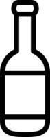 Bottle drink icon symbol image. Illustration of the drink water bottle glass design image vector