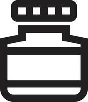 Bottle drink icon symbol image. Illustration of the drink water bottle glass design image vector