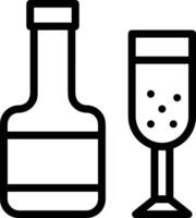 Bottle drink icon symbol image. Illustration of the drink water bottle glass design image vector