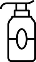 Bottle drink icon symbol image. Illustration of the drink water bottle glass design image vector