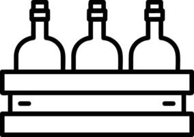 Bottle drink icon symbol image. Illustration of the drink water bottle glass design image vector