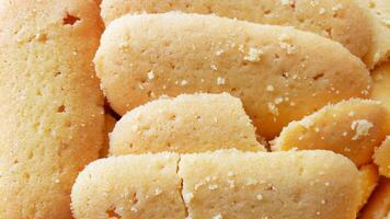 indonesian cookies called lidah kucing or cat tongue photo