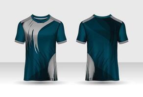 Sport jersey template mockup curve design for football soccer, racing, running, e sports vector