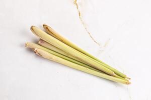 Green lemongrass stem aroma seasoning photo