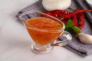 Chinese traditional sweet and sour sauce photo