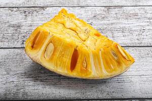 Tropical exotic sweet juicy Jackfruit photo