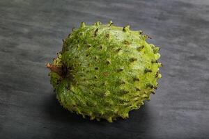 Sweet ripe juicy exotic Soursop photo