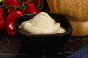 Creamy dip dressing sauce Mayonnaise photo