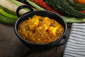 Indian cuisine - Butter Paneer with gravy photo