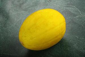 Sweet and juicy ripe melon photo