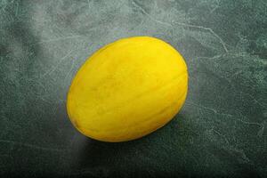 Sweet and juicy ripe melon photo