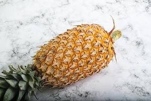 Fresh ripe sweet juicy Pineapple photo