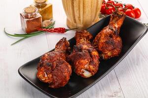 Indian tandoori turkey shoulder wing photo