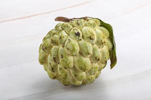 Fresh ripe sweet and juicy Custard Apple photo