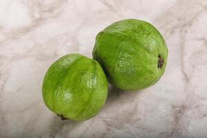 Fresh ripe green Guava fruit photo