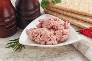 Natural gurmet liver pate spread photo