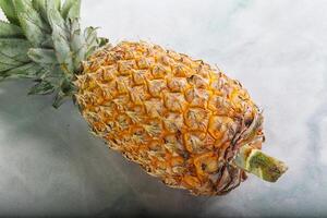 Fresh ripe sweet juicy Pineapple photo