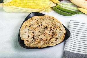 Indian traditional homemade bread - Roti photo