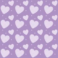 y2k style of love and heart shape seamless pattern design background vector