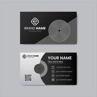 Abstract design business card template for your business and services vector