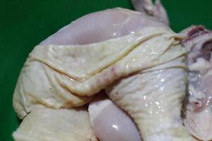 image of raw chicken meat photo