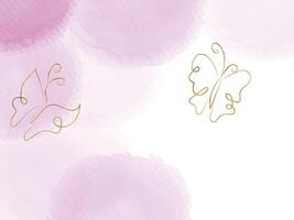 hand drawn butterfly outline collection vector