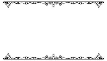 Vintage black frame design. Perfect for invitation cards, book covers, wallpapers, banners, web vector