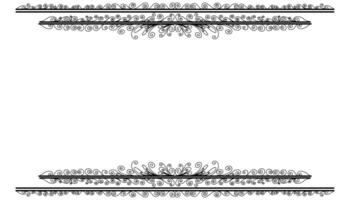 Vintage black frame design. Perfect for invitation cards, book covers, wallpapers, banners, web vector