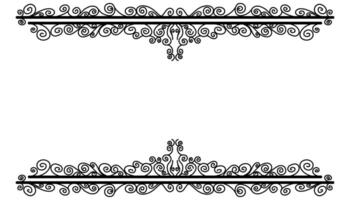 Vintage black frame design. Perfect for invitation cards, book covers, wallpapers, banners, web vector