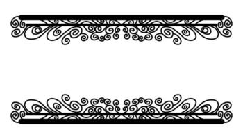 Vintage black frame design. Perfect for invitation cards, book covers, wallpapers, banners, web vector