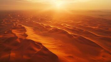 Twilight Serenade Over the Dune Sea photo