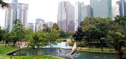 Petronas Tower in Malaysia, tourist attraction, KLCC Twin Towers photo