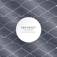 stylish abstract line pattern background vector