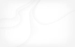 Abstract White Minimalist Background Design vector